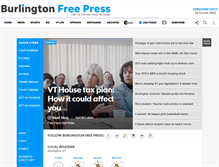 Tablet Screenshot of burlingtonfreepress.com